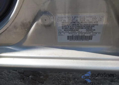 2013 Nissan Versa 1.6 Sv из США, поврежденный, VIN 3N1CN7AP5DL841942